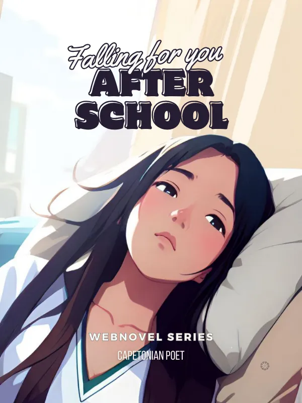 web novel series, falling for you after school cover art