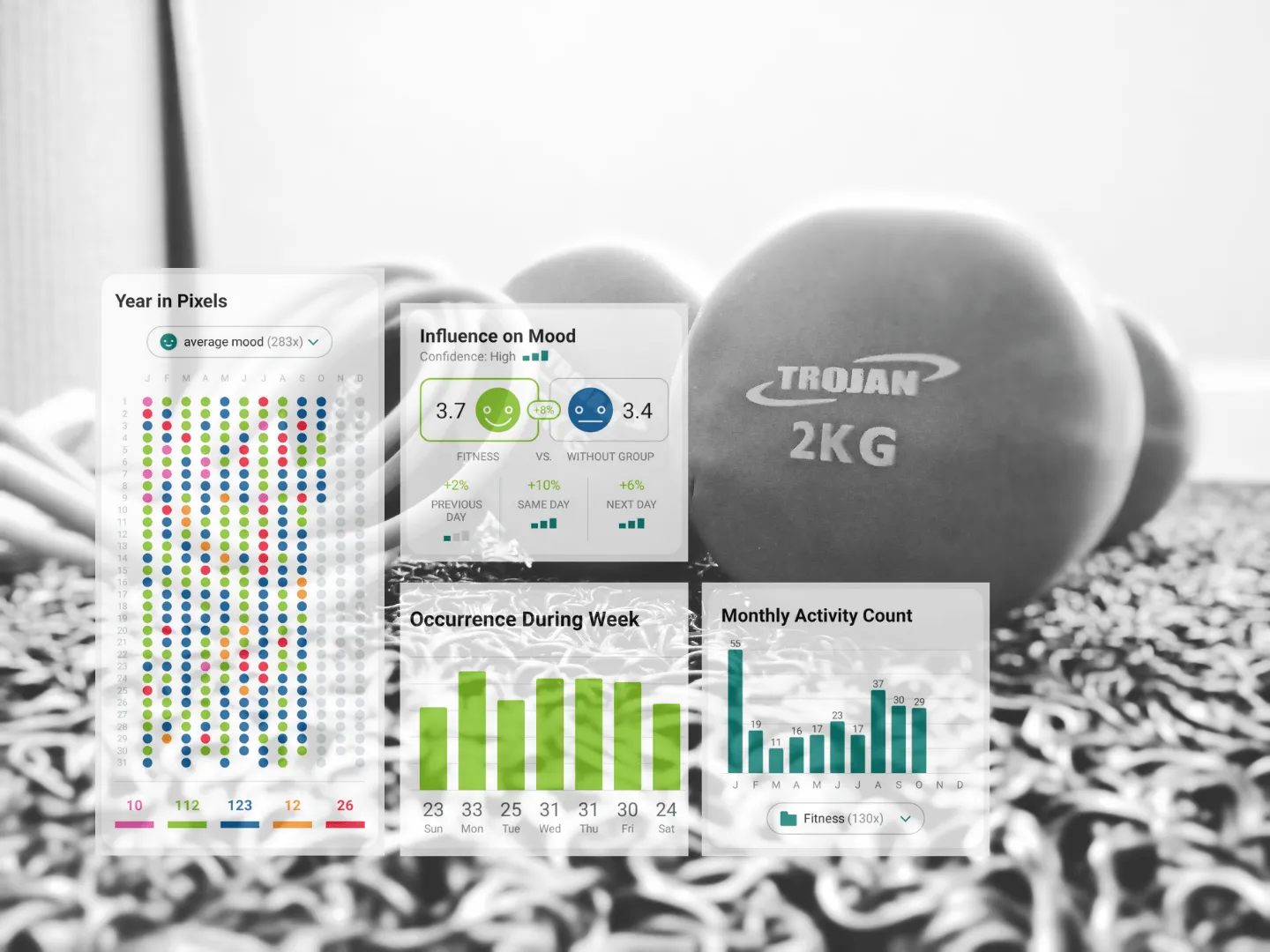 Illustration of a progress tracker